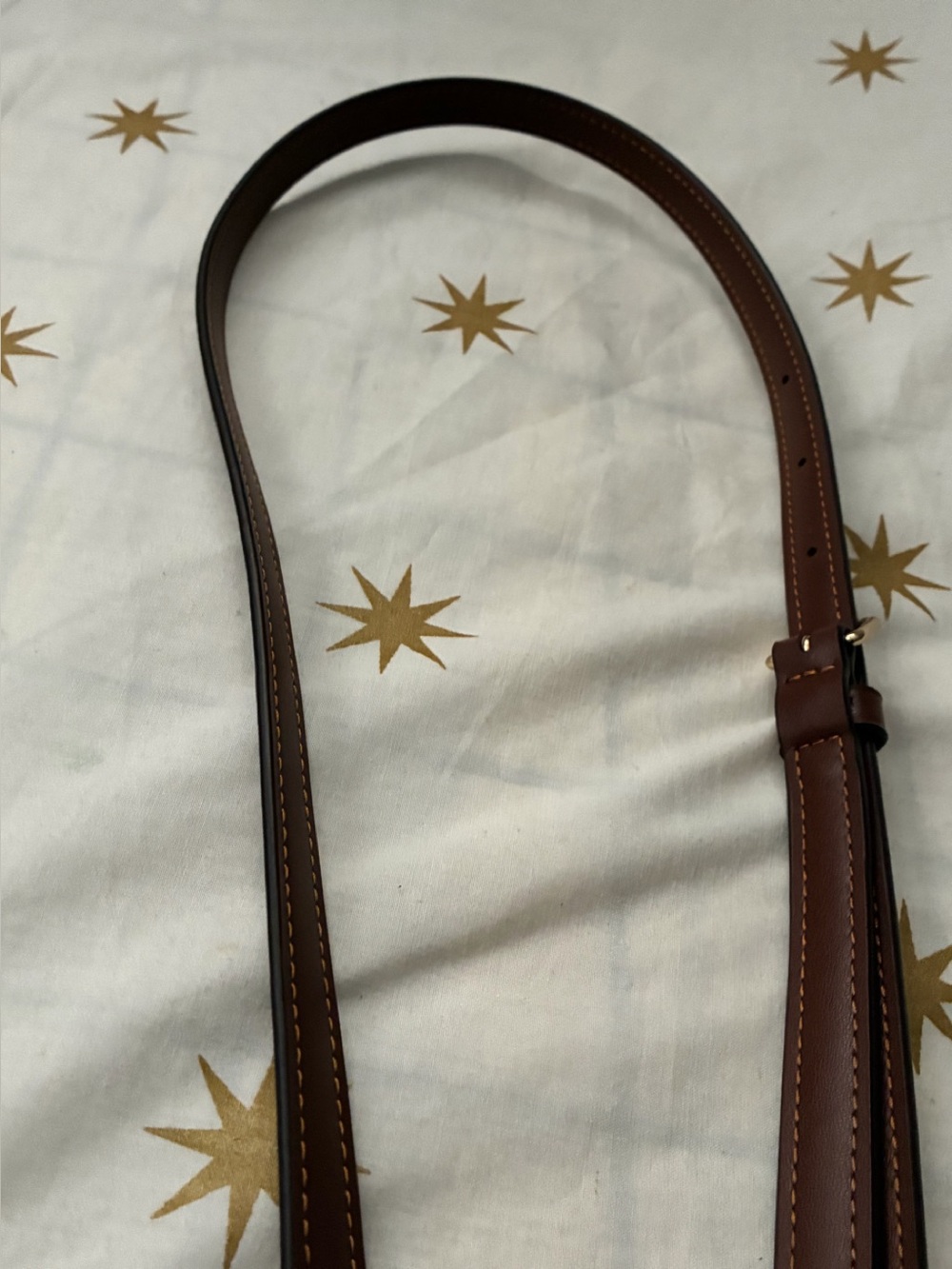 Coach Brown Leather Replacement Handle Strap - Picture 3 of 7